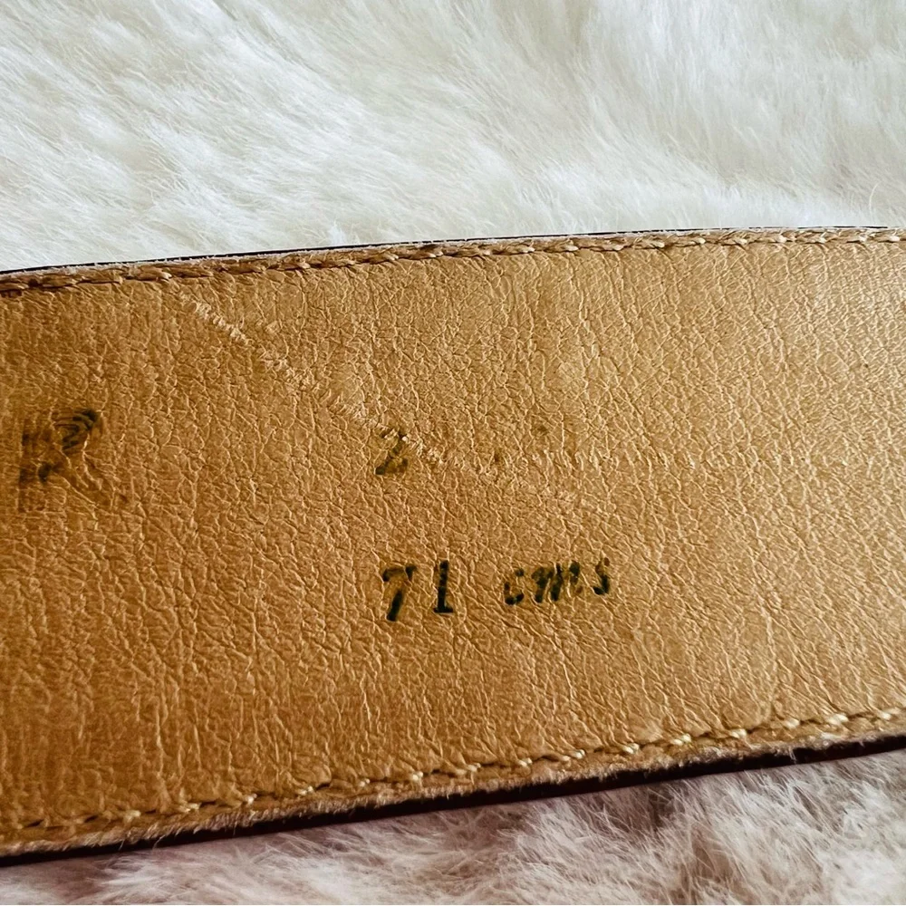 Vintage Jaeger Leather Belt – Made in England  Size 28”